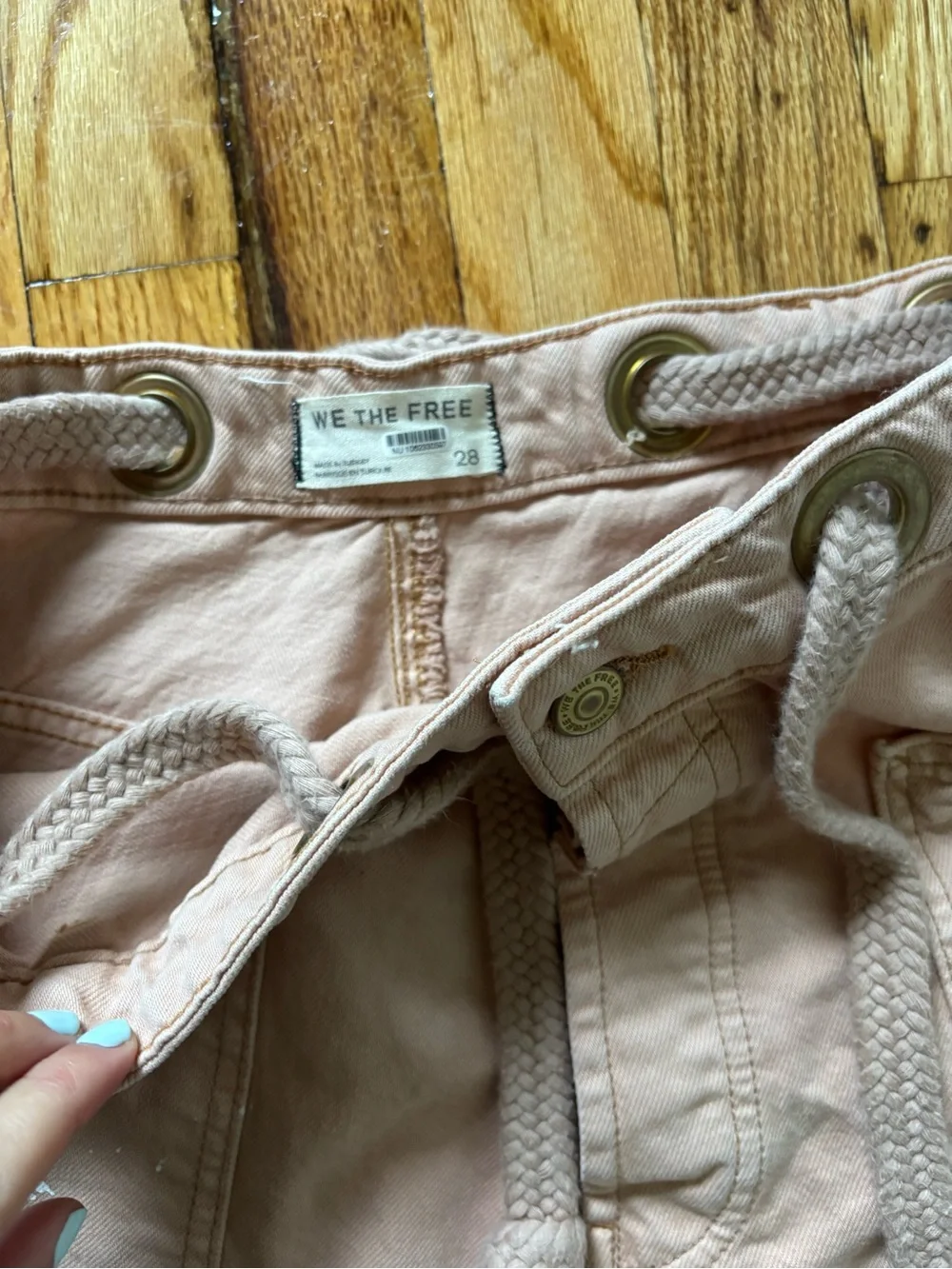 Free people Moxie Jeans (in pink)